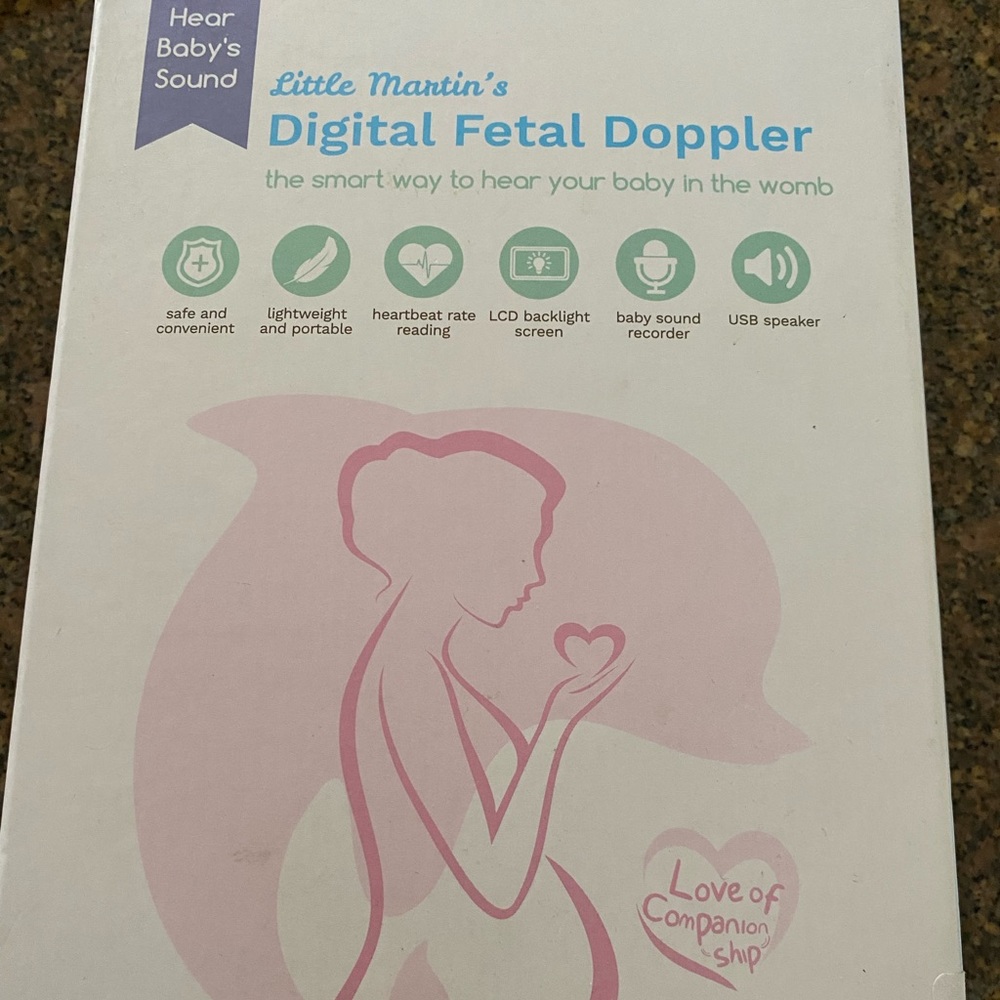 Little Martin’s Fetal Doppler. Used but like new. Works great.